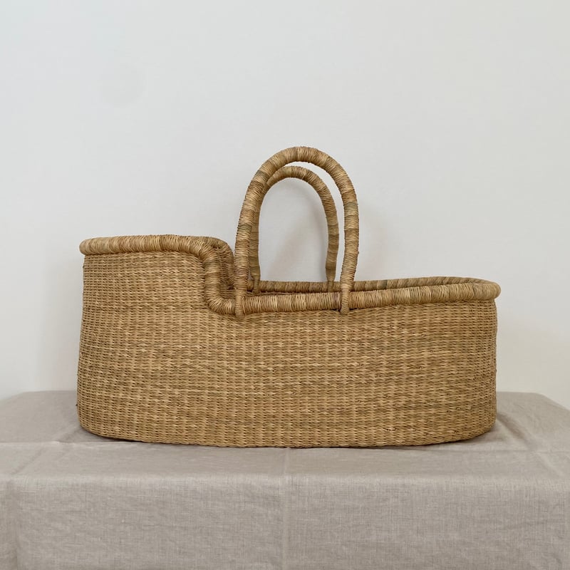 ご予約] Moses Basket [ Hooded / Vegan] / Hippo + 