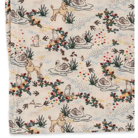 [ 1PC ] Muslin Cloth GOTS [ MIZUMI ]  / Konges Sloejd   [ガーゼ オーガニック 沐浴  赤ちゃん  ベビー  出産準備]