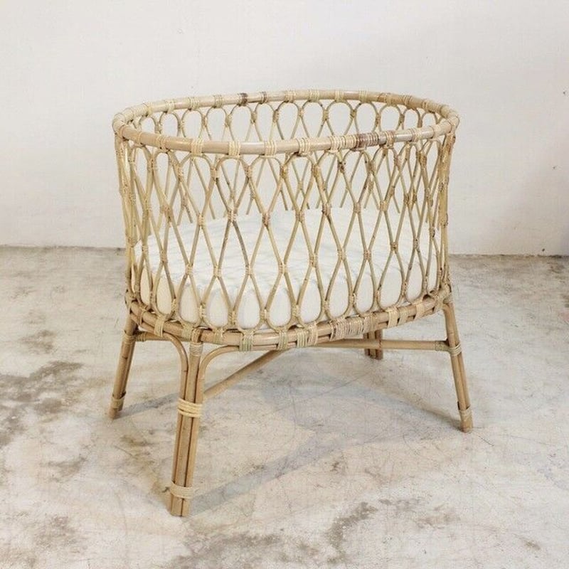 Cheap top rattan bassinet