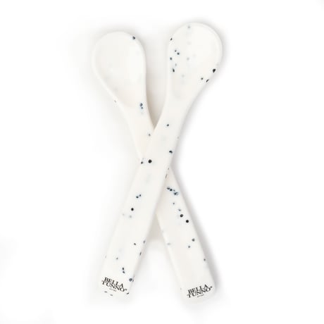 2 Pcs Wonder Spoon Set [ Speckle ] / BELLA TUNNO  [ベビー食器 スプーン シリコン 離乳食 ギフト 出産祝い]