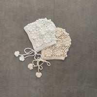 Handmade Knit Bonnet / monbebe