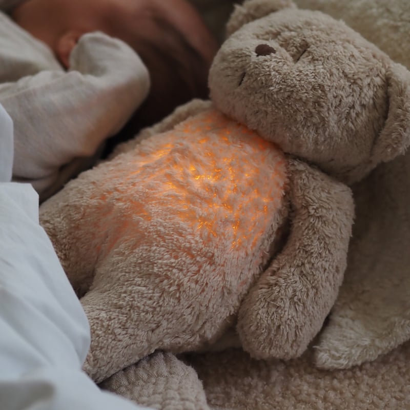 Moonie 2.0 Organic Humming Bear With A Lamp [ S