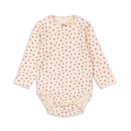 Basic LS Body GOTS [ BLOOMIE ] / konges sloejd    [コンゲススロイド ロンパース ベビー服 ボディ]