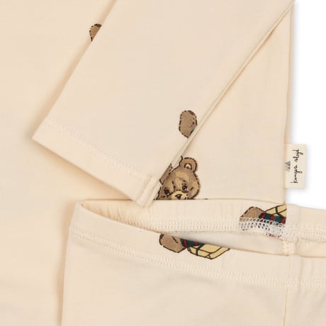 BASIC BODY/PANTS SET GOTS  / Konges sloejd   [Konges Slojd コンゲススロイド パジャマ]