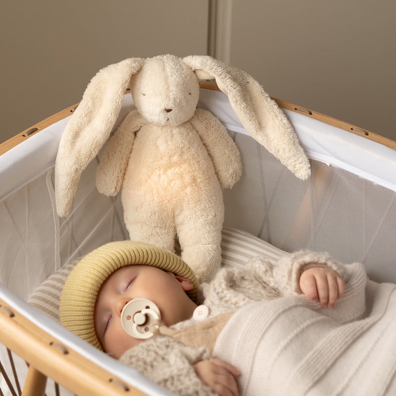 【中古】 Dog Eared Moonlight ミルク＆ハニー・バンド Moonie 2.0 Organic Humming Bear With A Lamp [ C