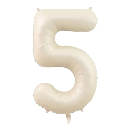 32” Foil Number Balloon  [ バースデー お誕生日 記念日 くすみカラー バースデーフォト]