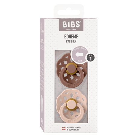 Boheme [ Woodchuck & Blush ] (2pcs) / BIBS   [おしゃぶり ビブス 赤ちゃん ベビー用品]