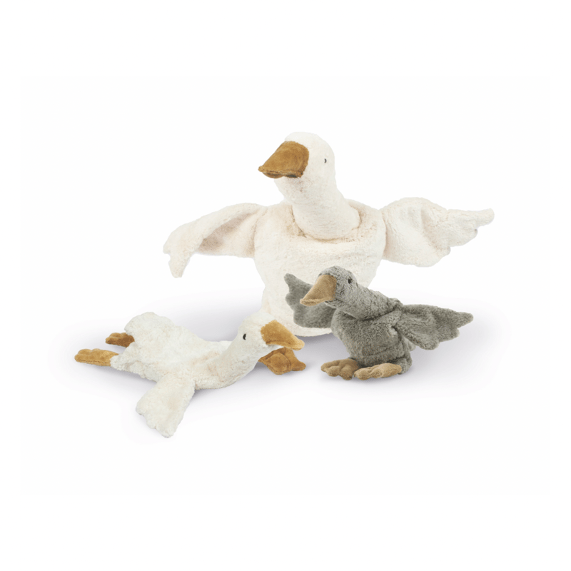 Cuddly Animal Goose ( White Large ) / Senger Na