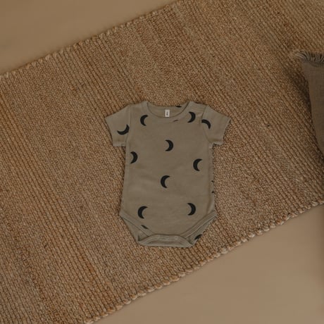 [CORE] Dusky Midnight Short Sleeve Bodysuit / Organic Zoo