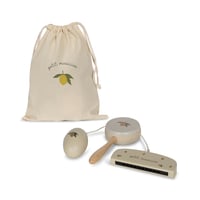 Wooden Music Set Lemon FSC  / Konges sloejd      [コンゲススロイド Konges Slojd おもちゃ 楽器 プレゼント ギフト 男の子 女の子]