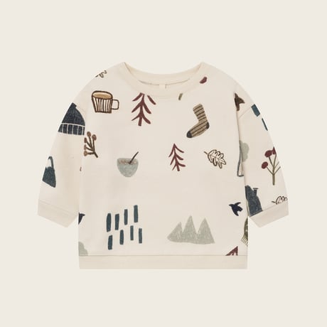 Cosy Wild Sweatshirt Undyed / Organic Zoo