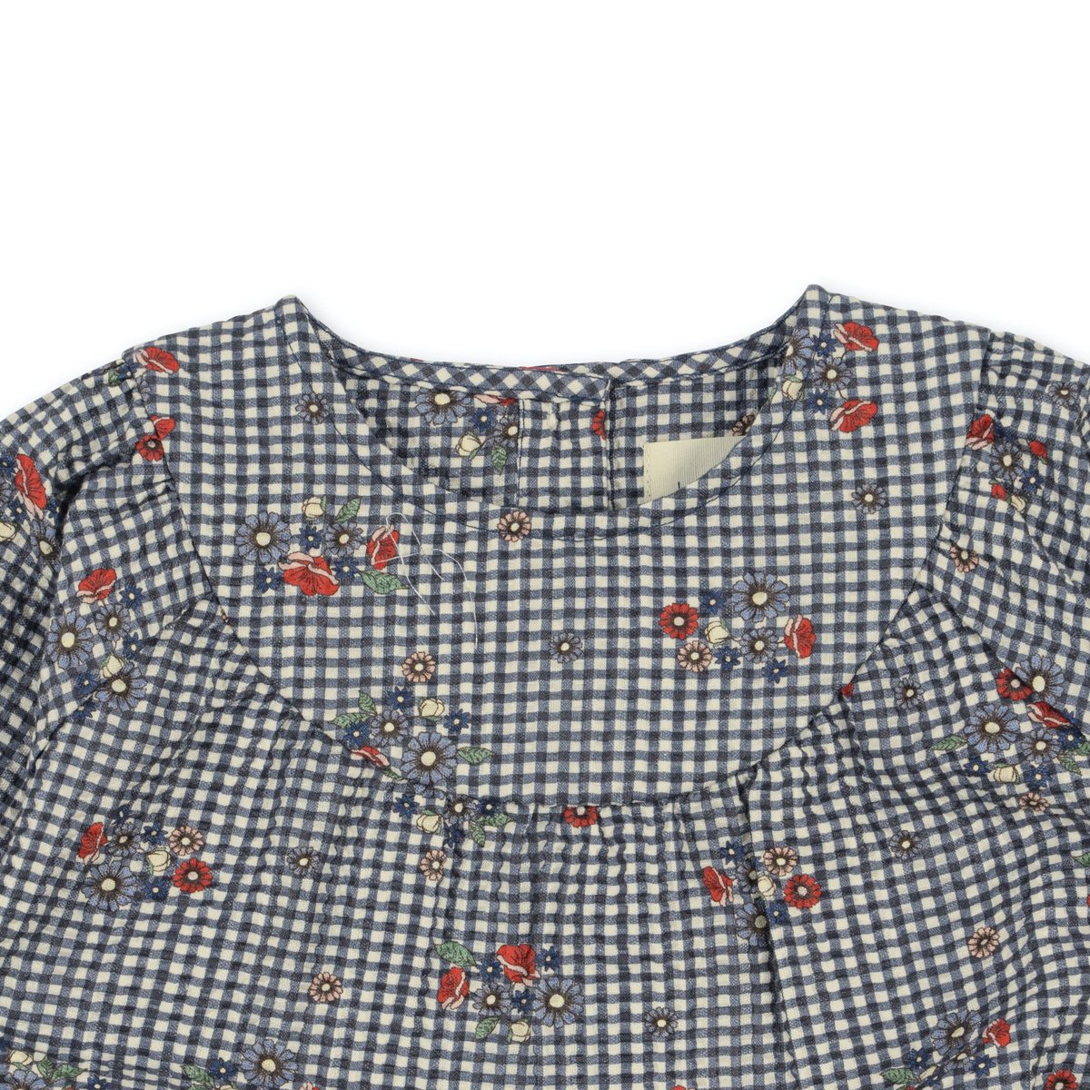 Bibi Rompers [ Blossom Check ] / konges sloejd 