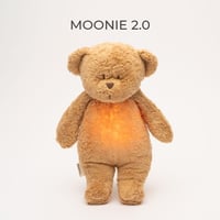 Moonie 2.0 Organic Humming Bear With A Lamp [ Cappuccino natur ] ナイトライト ハミングベア ファーストトイ ぬいぐるみ