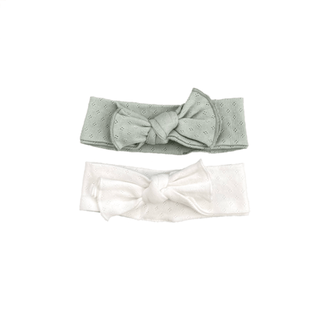 Organic Baby Headband / Hippo + Birds [ベビー ヘッドバンド 出産準備 お宮参り ポインテル]
