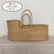 [ご予約] Moses Basket [ Hooded / Beige ] / Hippo + Birds     [ボルガクーファン クーファン ベビーベッド]