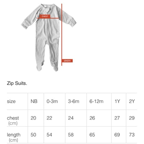 Organic Snap Suit L/SP [ Ember ] / SUSUKOSHI   [ススコシ パジャマ オーガニック ロンパース 新生児 ベビー 出産準備]