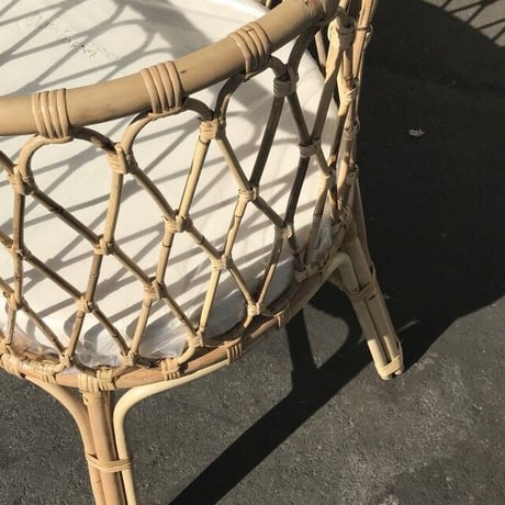 Nova Rattan Bassinet / Hippo + Birds OLIGINAL  [ラタン ベビーベッド  クーファン]
