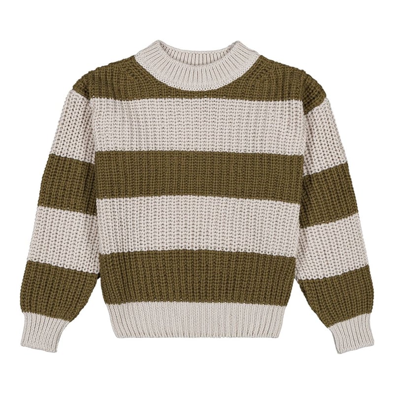 ご予約]24m MARCELO PULL [ KAKI / THUNDER GREY ] /