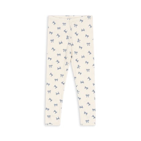 MINNIE PANTS GOTS [ BOW BLEU ] / konges sloejd    [コンゲススロイド クリスマス レギンス ベビー服 子供服]