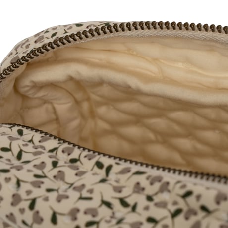 Small Quilted Toilettry Bag  [ Milk Tank ]  / Konges Sloejd   [コンゲススロイド ポーチ オーガニック]