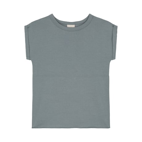 BAMA T-SHIRT [ Grey Blue ]  / STUDIO BOHEME PARIS  [ スタジオボエムパリ Tシャツ 子供服 ベビー服]