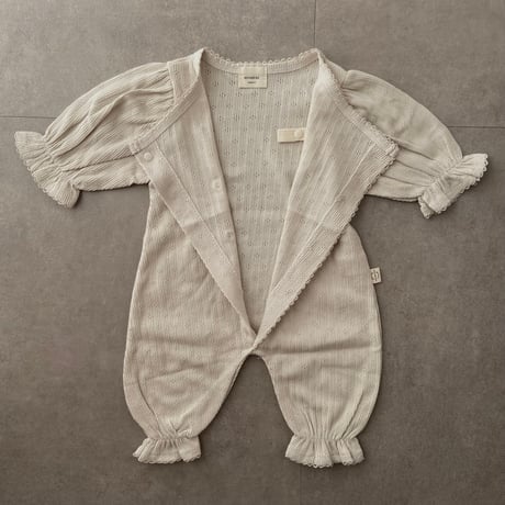 Selina Rompers / monbebe  [退院着 新生児 ベビー服 モンベベ]