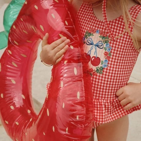 Swim Ring Strawberry / Konges Sloejd [ 浮き輪 うきわ コンゲススロイド いちご 女の子]