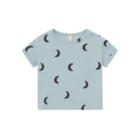 [26SS] River Midnight Boxy T-Shirt / Organic Zoo