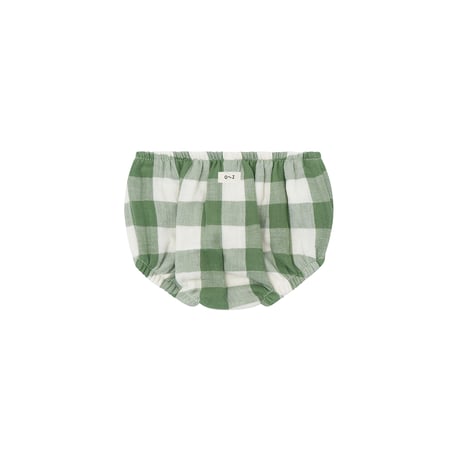 [26SS] Dill Gingham Shortie / Organic Zoo