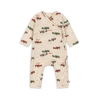 Basic Newborn Onesie GOTS [ Grand Prix] / Konges sloejd     [ コンゲススロイド   新生児 ロンパース  肌着 出産準備]