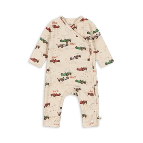 Basic Newborn Onesie GOTS [ Grand Prix] / Konges sloejd     [ コンゲススロイド   新生児 ロンパース  肌着 出産準備]
