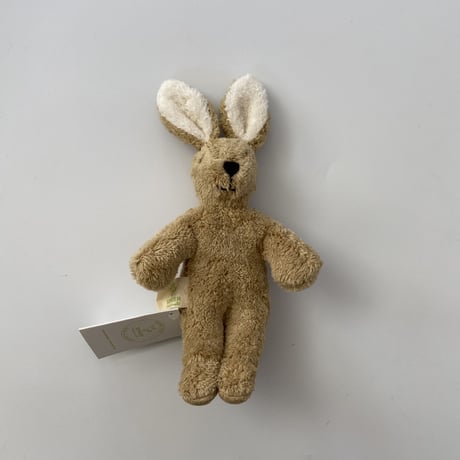 Animal Baby Rabbit BEIGE  / SENGER Naturwelt  [ファーストトイ オーガニック 洗える ぬいぐるみ うさぎ ゼンガー 出産祝い ベビー 赤ちゃん ギフト]