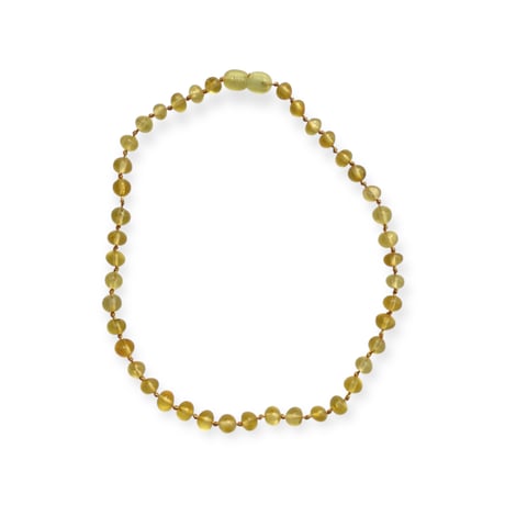 Amber Teething Necklace [ Lemon ] / Amber  [アンバーネックレス 歯ぐずり 琥珀 ベビー キッズ 子ども  ]