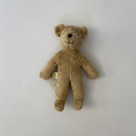 Floppy Animal Bear  BEIGE  ( Small ) / SENGER Naturwelt  [ファーストトイ オーガニック 洗える ぬいぐるみ 出産祝い ゼンガー]