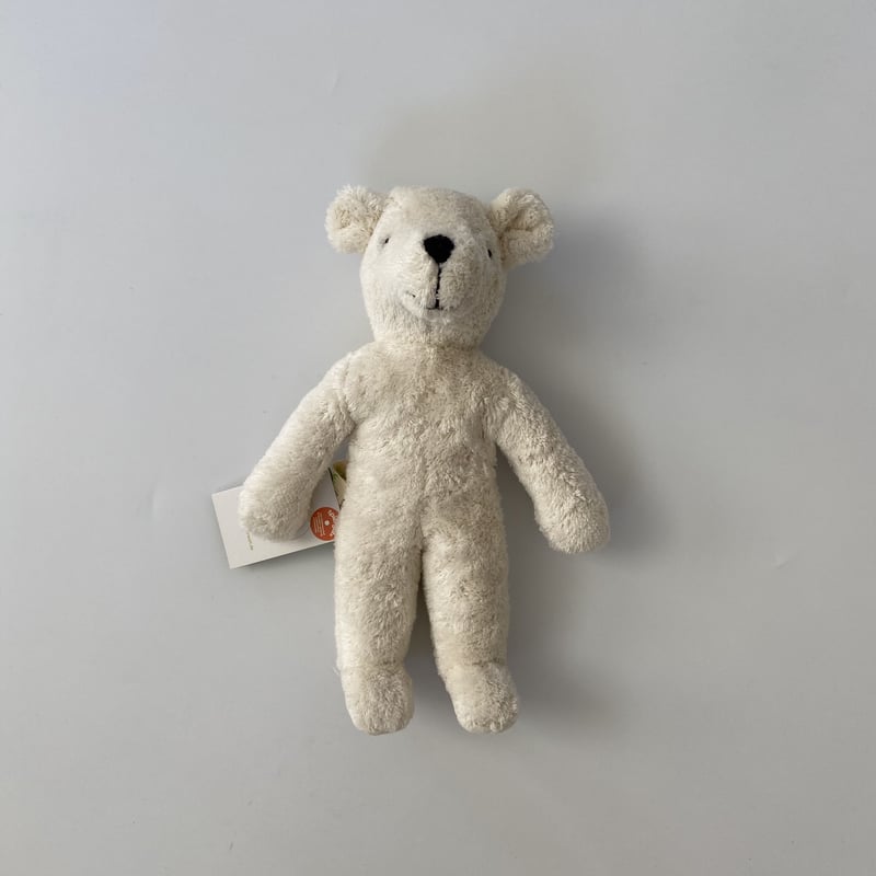 Floppy Animal Bear WHITE ( Small ) / Senger N
