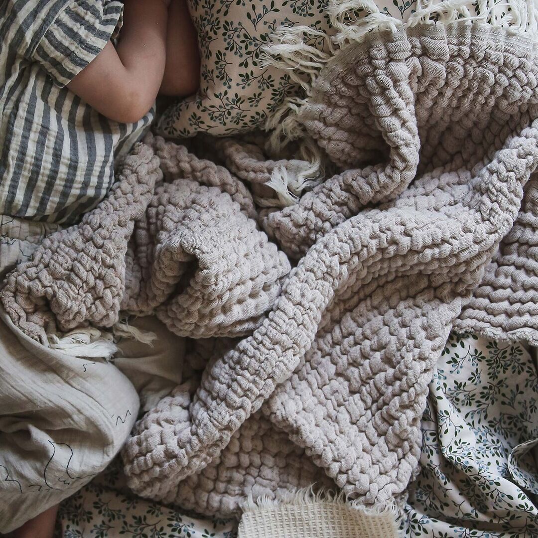 おくるみ・ブランケット Garbo&friends Mellow Blanket S Lin garbo&friends】 メロウブランケット Mellow Blanket Small