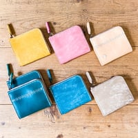 イタリアンレザーLファスナー財布【プエブロベリー(新マヤベリー)】