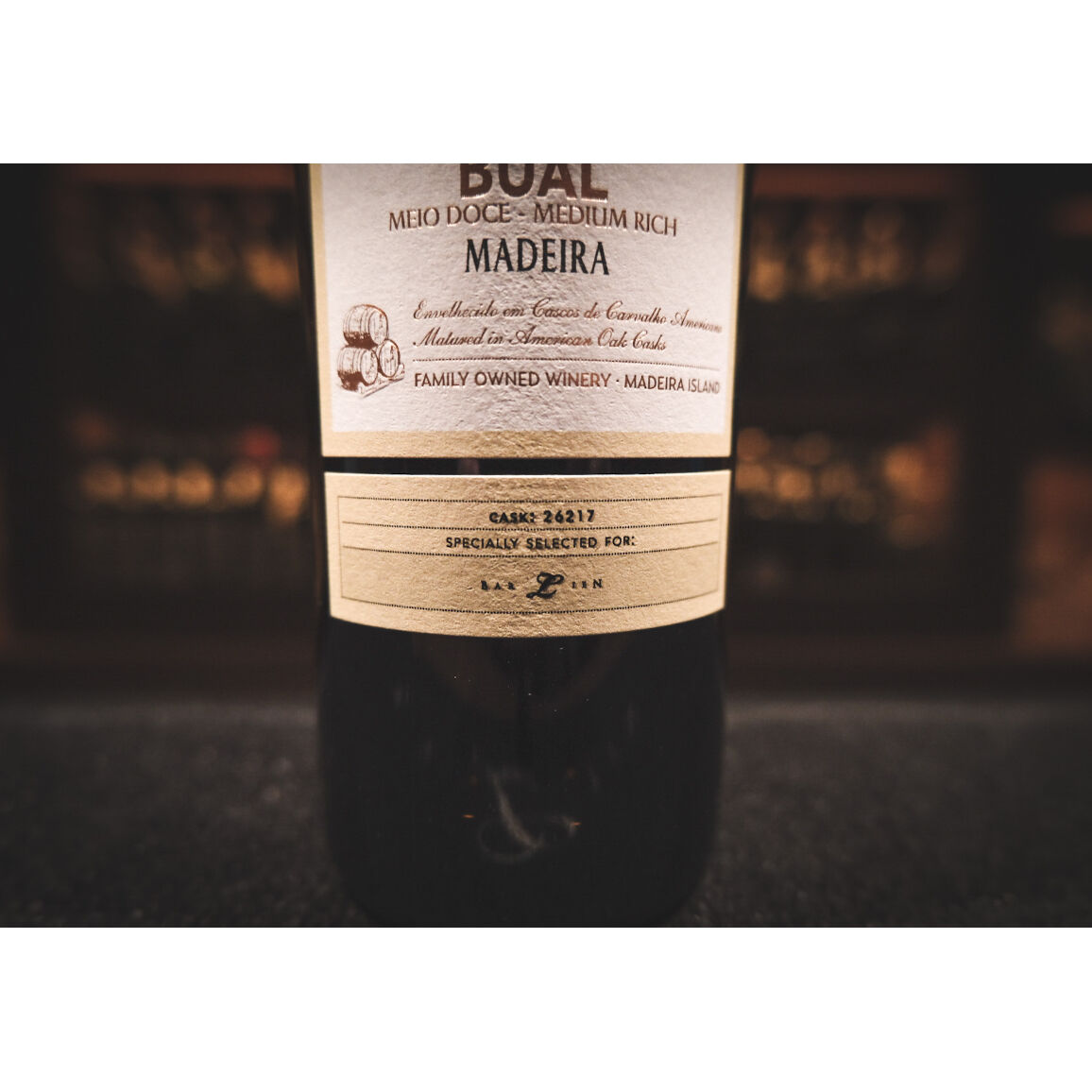 ブランディーズ マデイラワイン 2011 Bual Colheita for BAR LIEN