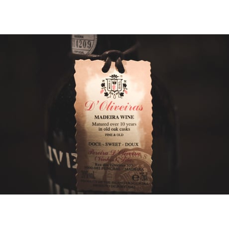 【取寄せ商品】ドリヴェイラ マデイラワイン マルヴァジア 2002 (甘口)