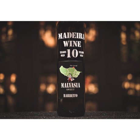 バーベイト マデイラワイン マルヴァジア 10年 (甘口)