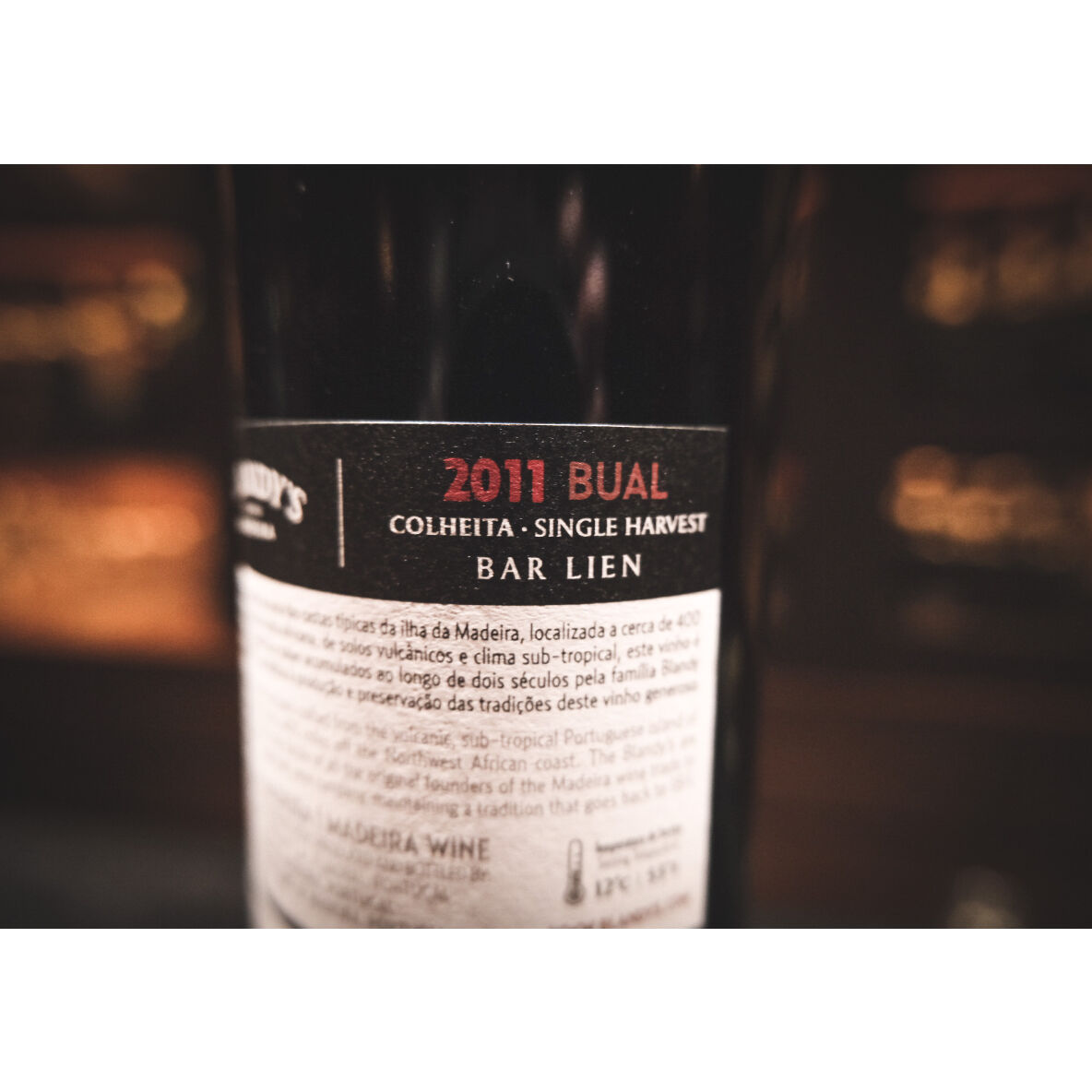 ブランディーズ マデイラワイン 2011 Bual Colheita for BAR LIEN