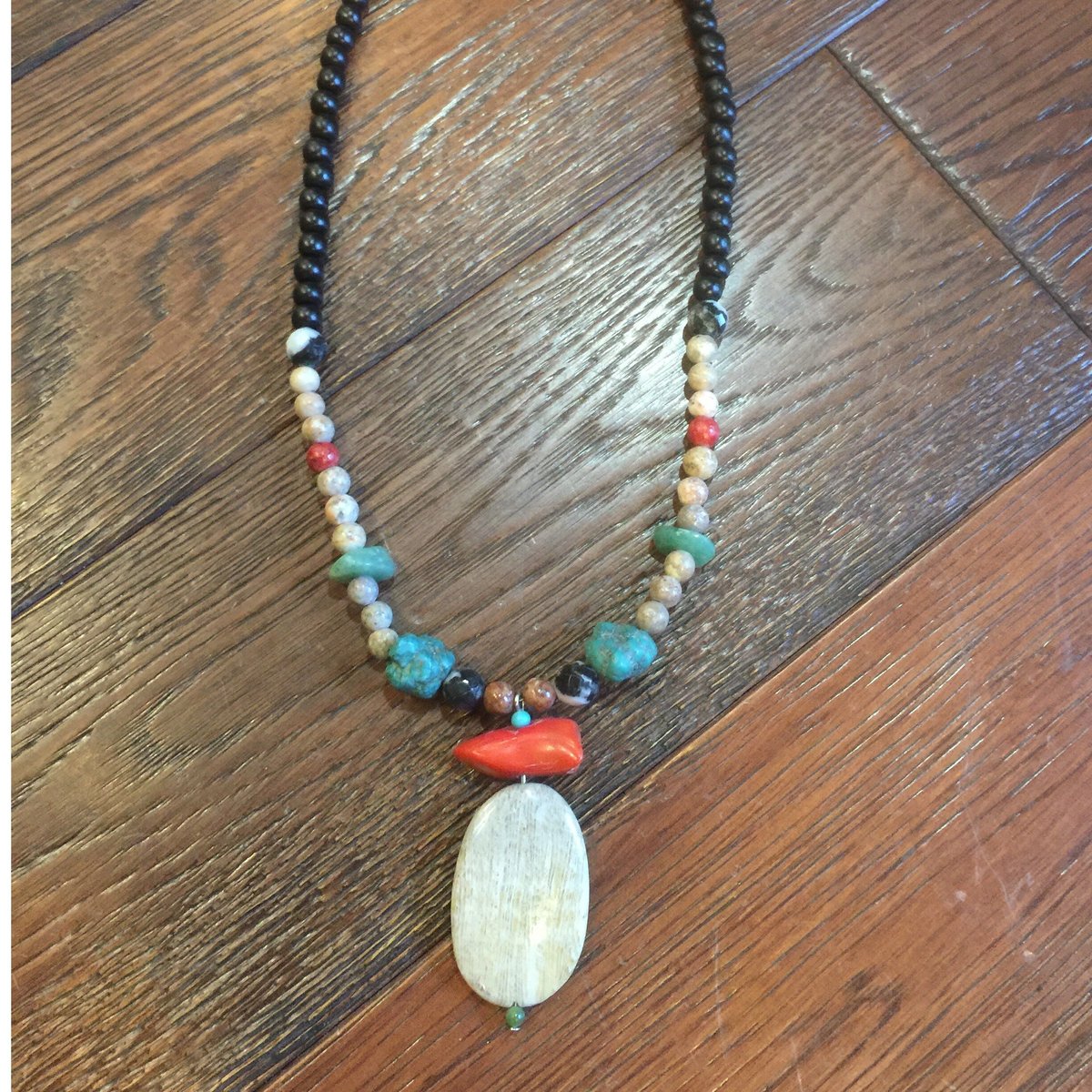 フォッシルコーラルネックレス | Gallery sounoha