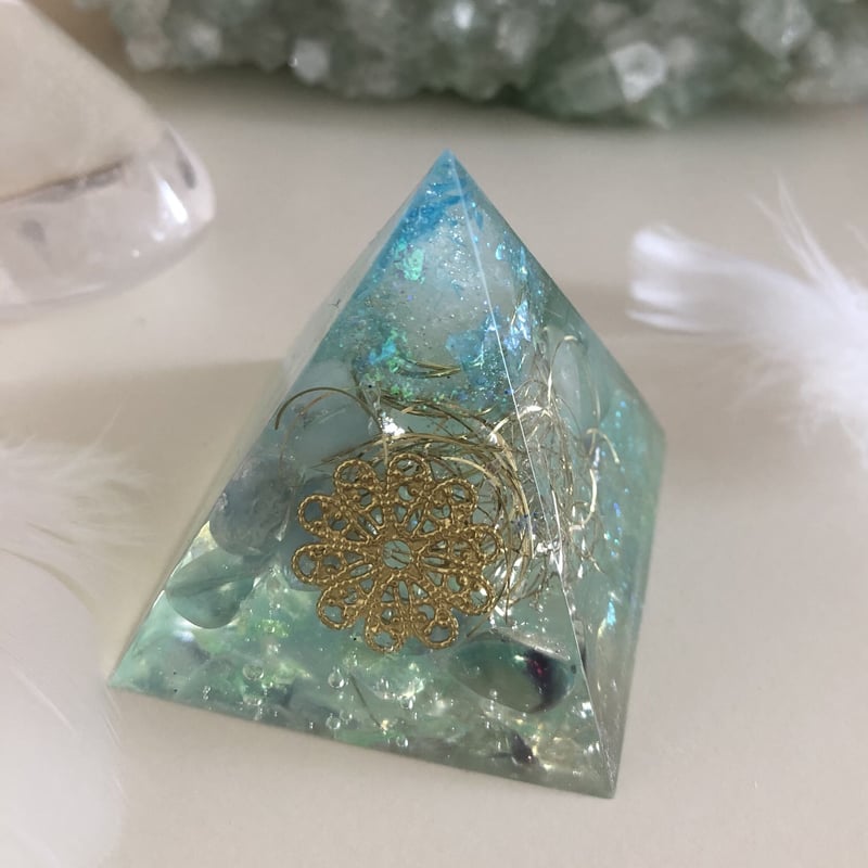 レムリアの海のオルゴナイト | Peach Mee