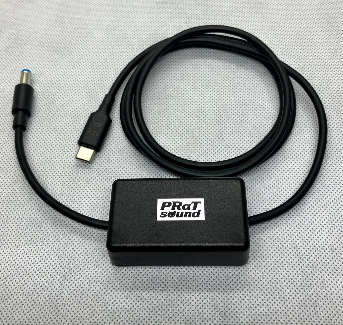 PRaT sound ねこケーブル USB PD規格用 DC12V 音質強化版 GRV-RISER PD_R （ねこケーブル USB PD規格用 DC12Vトリガーケーブル音