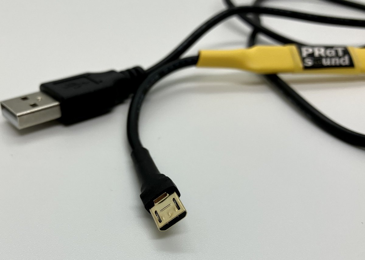 PRaT sound ねこケーブル USB PD規格用 DC12V 音質強化版 GRV-RISER PD （ねこケーブル USB PD規格用 DC12Vトリガー