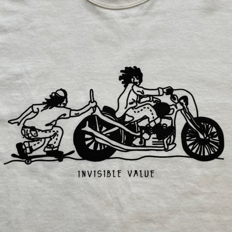 chopper sk8er T-shirt white