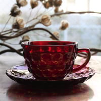 アンカーホッキング バブル ロイヤルルビー 6ozタンブラー（Fire-King