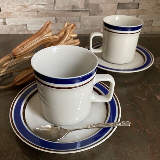 CATALINA STONE カップ＆ソーサー STONEWARE CAS1801-15（未
