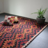 アフガニスタン製 キリム絨毯（Kelim Maimana）144cm×246cm