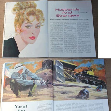 アメリカ　POST誌　1958年6月28日　表紙：JOCKEY WEIGHING IN